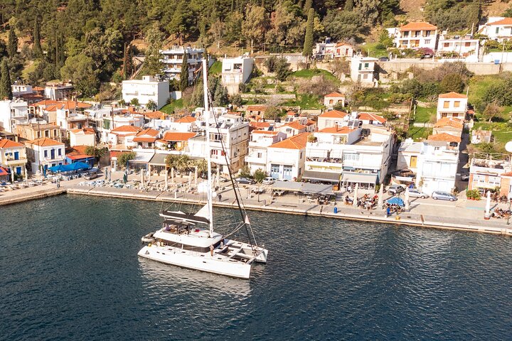 Mykonos Delos Rhenia Daily Cruise with BBQ, Drinks & Transfer