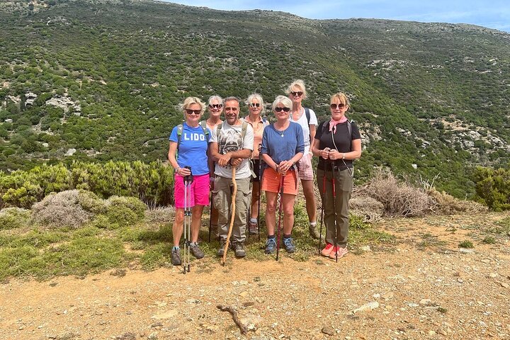 River Trekking to the Waterfall in Andros
