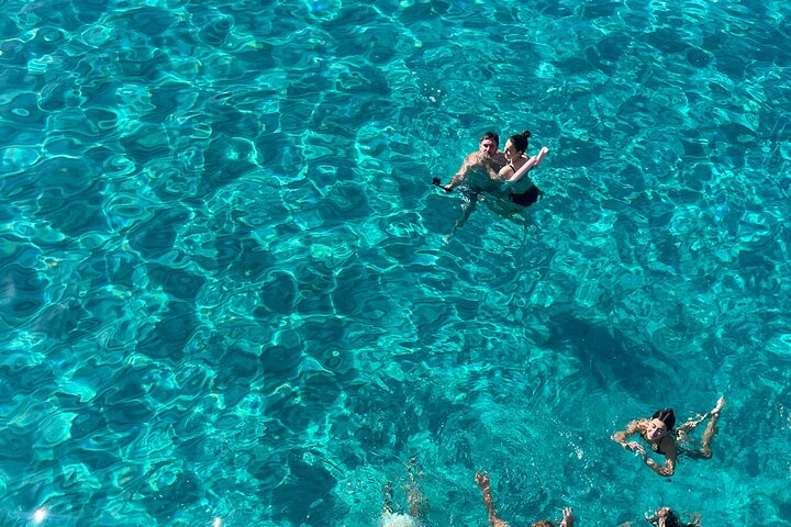 Blue Lagoon cruise: giant slide & Paphos hotel transfers