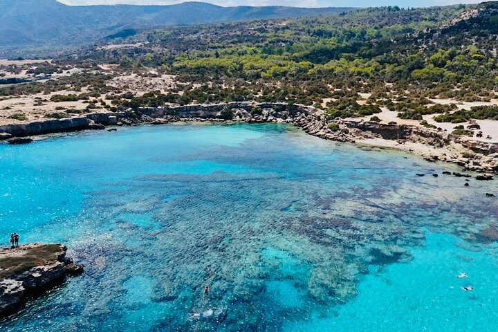 Blue Lagoon cruise: giant slide & Paphos hotel transfers
