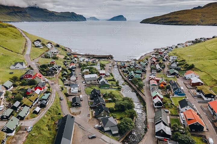 Vestmanna Sea Cliffs, Leynar and Kvívík in Faroe Islands