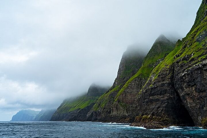 Vestmanna Sea Cliffs, Leynar and Kvívík in Faroe Islands