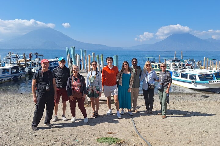 Lake Atitlan Guided Tour by Boat from Panajachel