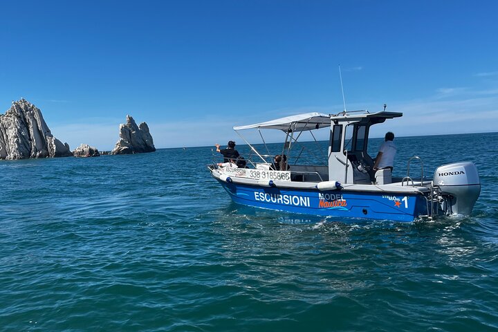 Numana : Boat rental for SHARED TOURS in GROUPS in the Conero