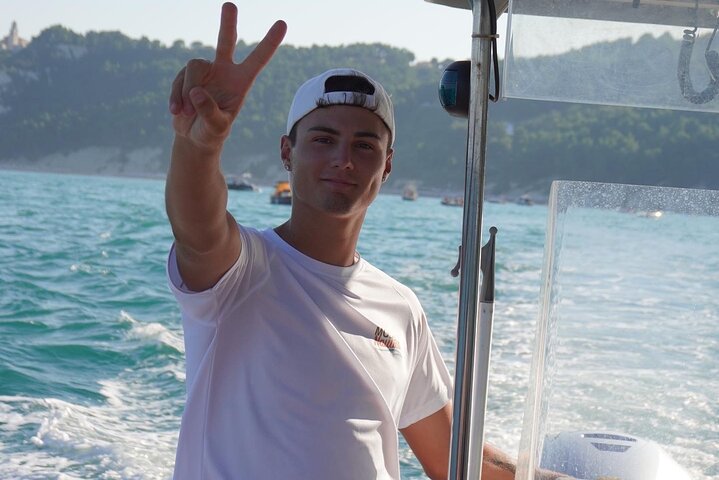 Numana : Boat rental for SHARED TOURS in GROUPS in the Conero