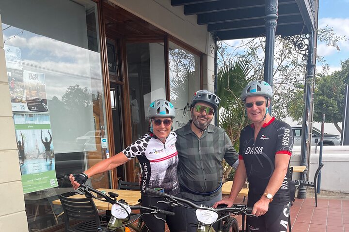 Guided E-Bike Rides in the Boland District of the Western Cape SA