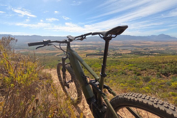 Guided E-Bike Rides in the Boland District of the Western Cape SA