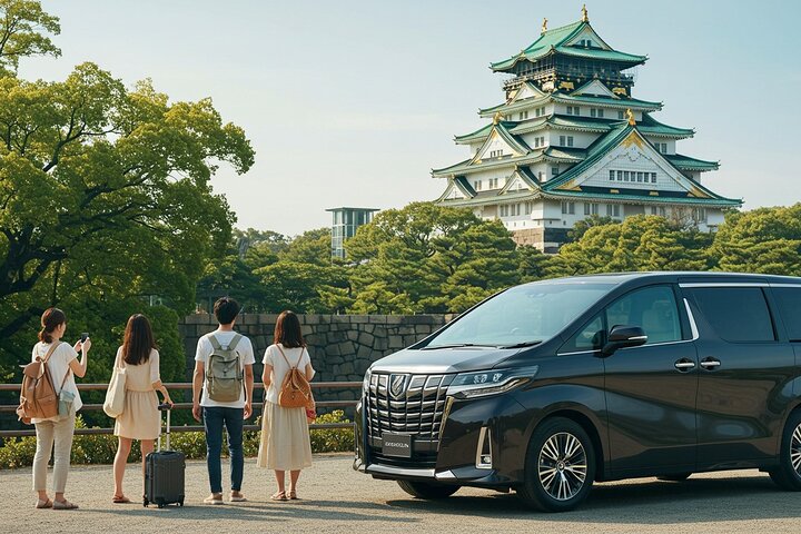 Private Alphard Hire in Osaka city with English Speaking Driver
