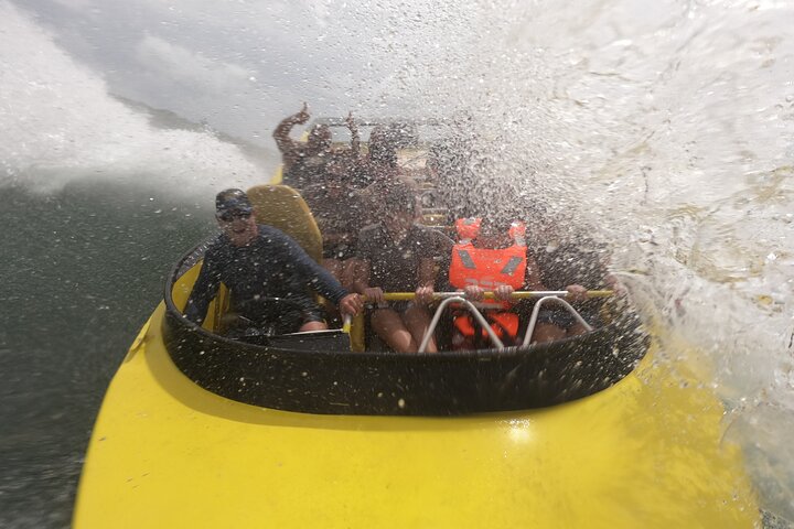Adrenaline Jet Boat Rides in Pioneer River Mackay