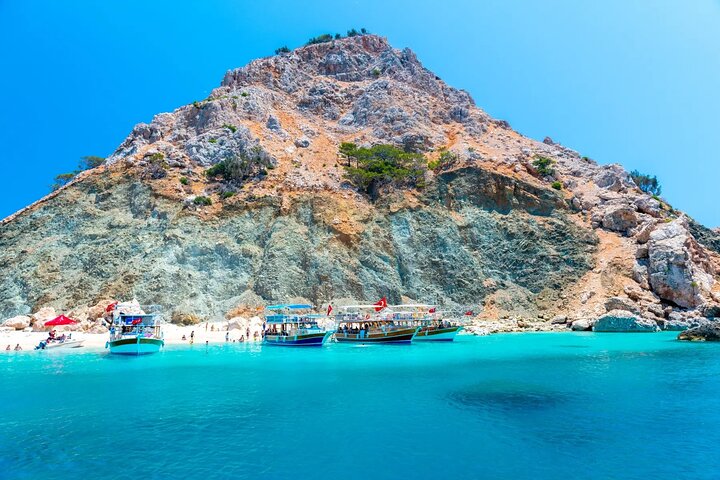 Antalya Suluada Boat Tour(Turkish Maldives)Lunch&Trans. included.