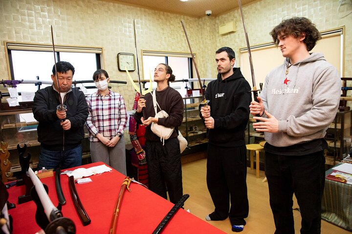 Japanese Sword Workshop Tour and Iaido Experience