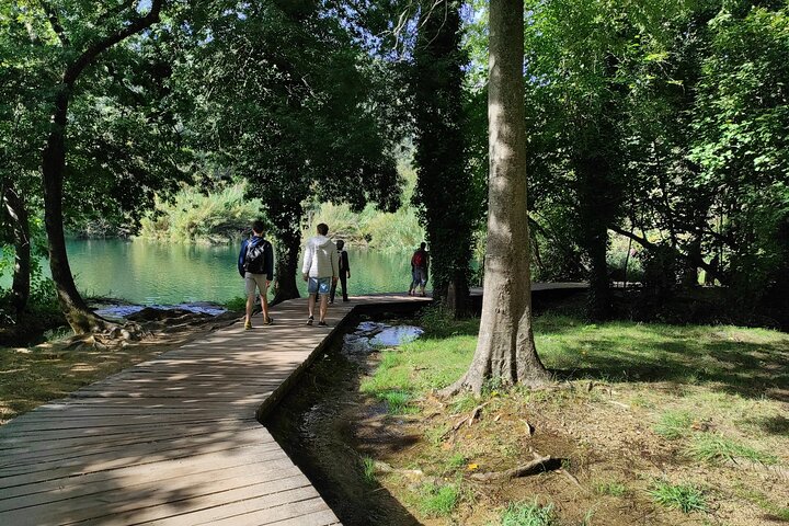 From Trogir, Seget, Okrug: Krka Waterfalls & Šibenik Culture Tour