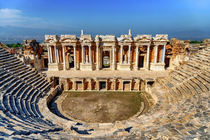 Pamukkale Hierapolis and Cleopatra's Pool Tour with lunch from Antalya