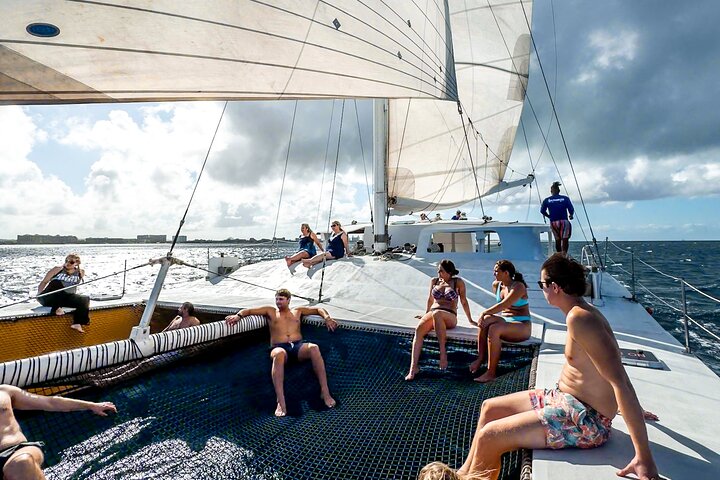 Arusun Catamaran Sail with Snorkeling in Aruba