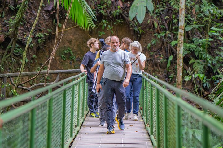 3 in 1 Combo: La Fortuna Waterfall, Hanging Bridges, Thermal Spa from San José