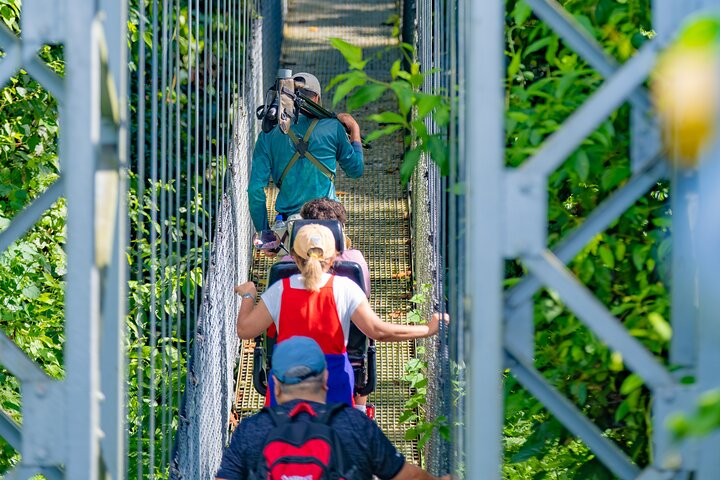 3 in 1 Combo: La Fortuna Waterfall, Hanging Bridges, Thermal Spa from San José
