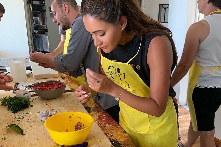 COOKING CLASS in Taormina at Chef Massimo HOUSE!!