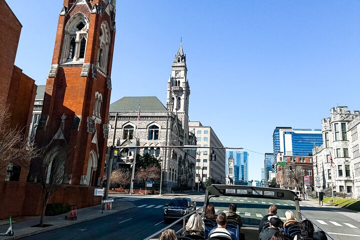 Best of Nashville City Sightseeing Tour on Double Decker Bus