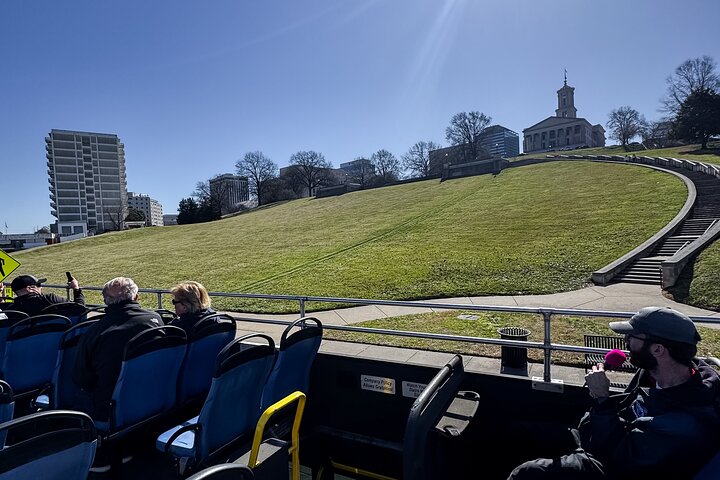 Best of Nashville City Sightseeing Tour on Double Decker Bus