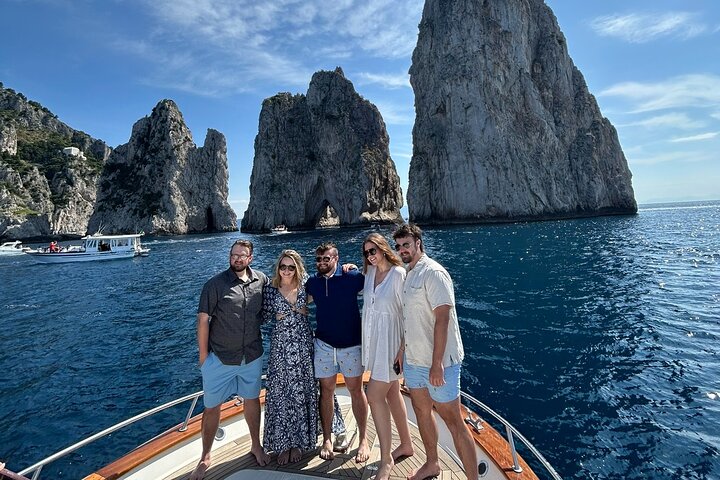 Capri-Positano Private Boat Tour from Sorrento,Positano or Capri