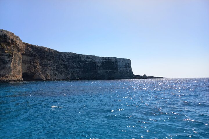 Malta Private Boat Trip to Comino, Blue & Crystal Lagoon, & Gozo