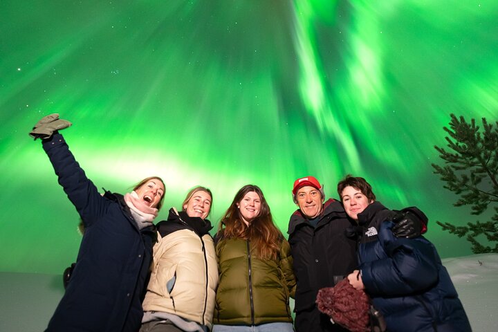 Levi: Northern Lights Pro Guaranteed Tour with Photos (PRIVATE)