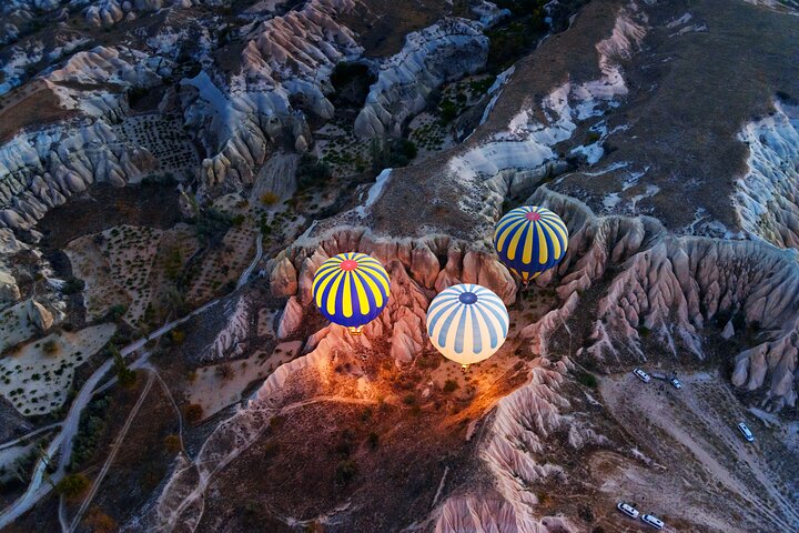 Hot Air Balloon Ride at Sunrise in Goreme, Cappadocia