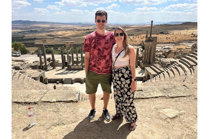Fun VIP: Dougga UNESCO, Bulla Regia & Testour (Pickup All)