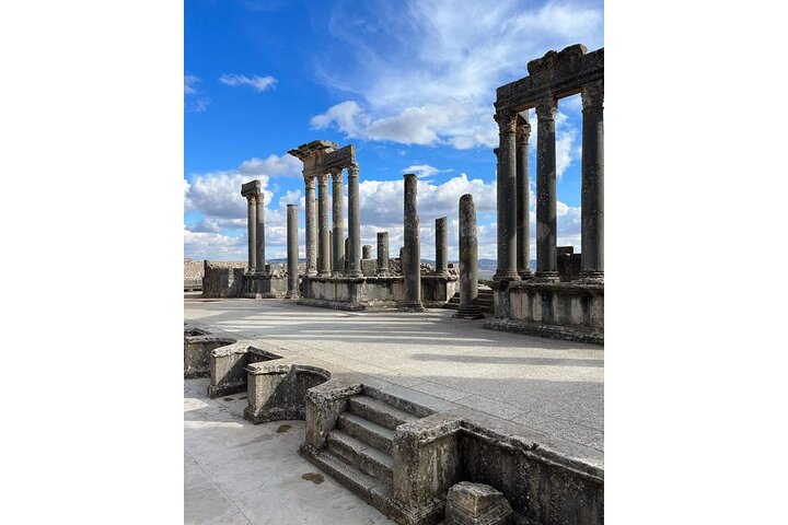 Fun VIP: Dougga UNESCO, Bulla Regia & Testour (Pickup All)