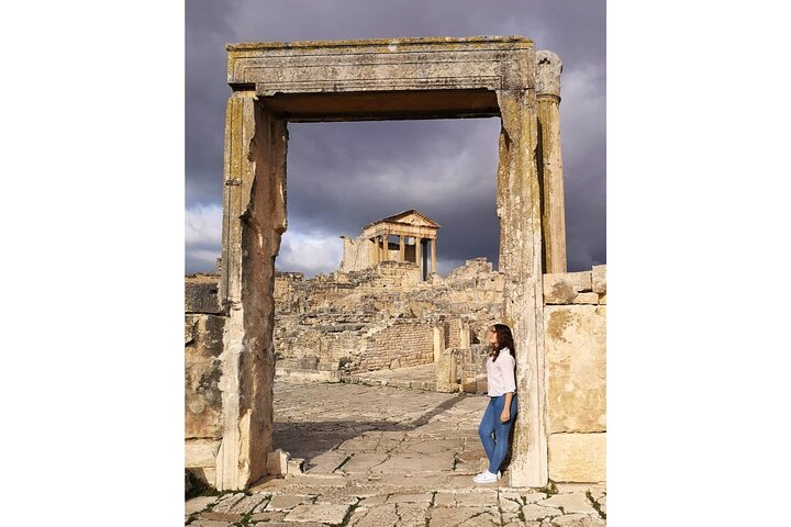 Fun VIP: Dougga UNESCO, Bulla Regia & Testour (Pickup All)