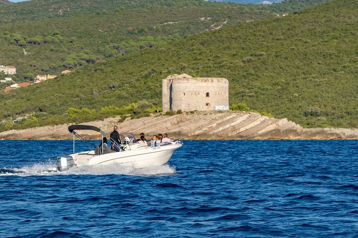 LUX Blue Cave, Lady of the Rocks, Mamula, Submarine Tunnel+ (3h)