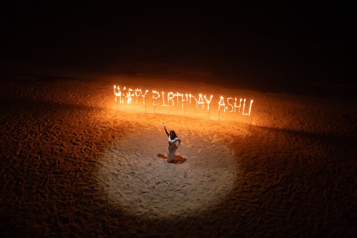Birthday Fire Show experience in Montego Bay