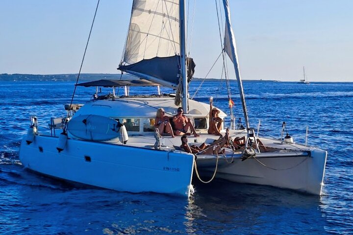 Sailing Catamaran Trip to Formentera from Ibiza