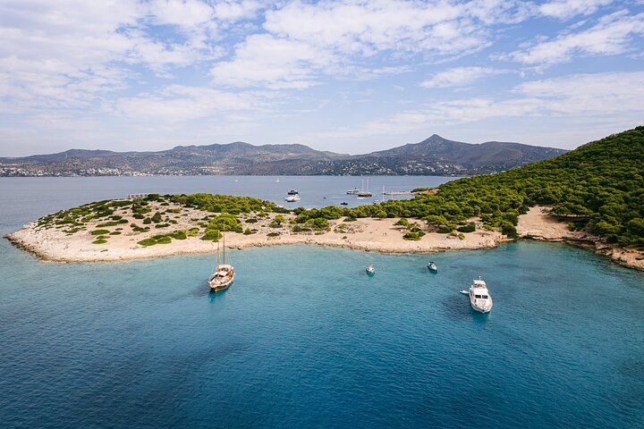 Athens: All Day Cruise to Agistri Moni Aegina with Lunch & Drinks