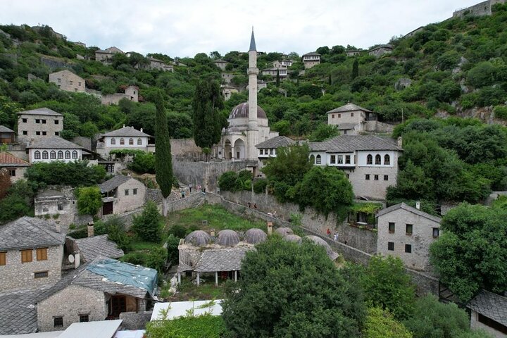 From Mostar: Kravice waterfalls, Blagaj, Fortica & Počitelj