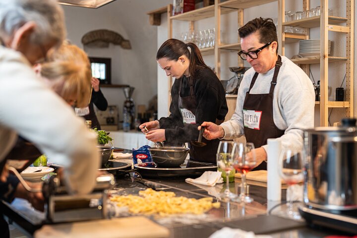 Canevin Cooking Class a Typical italian meal with dessert