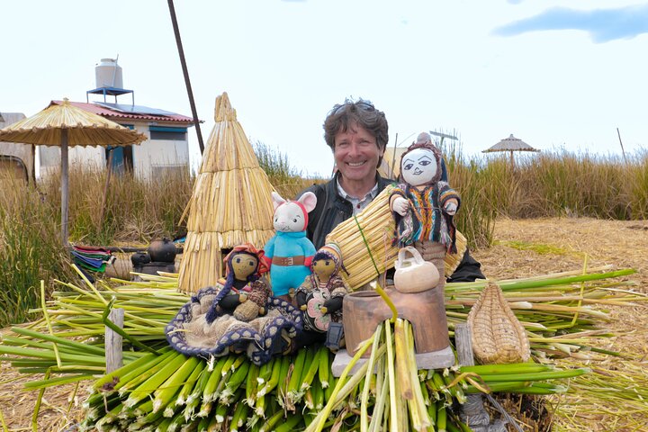 Half day by boat to the Uros Floating Islands from Puno
