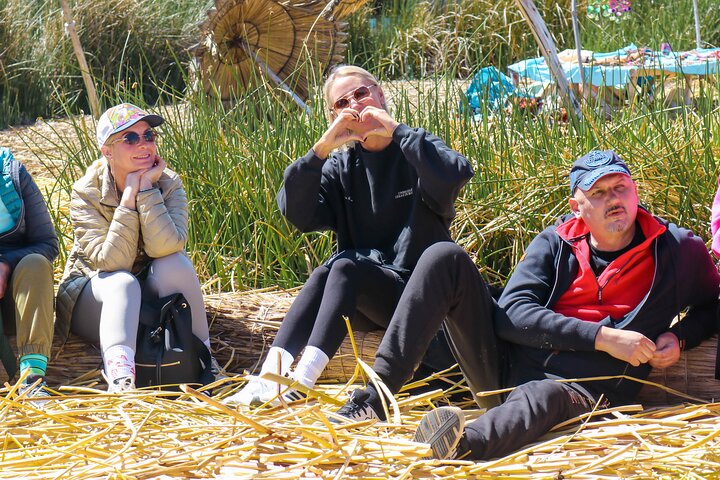 Half day by boat to the Uros Floating Islands from Puno