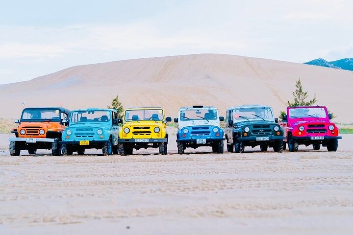 From HCM or Mui Ne: Mui Ne Jeep Sunrise/Sunset & ATV Adventure
