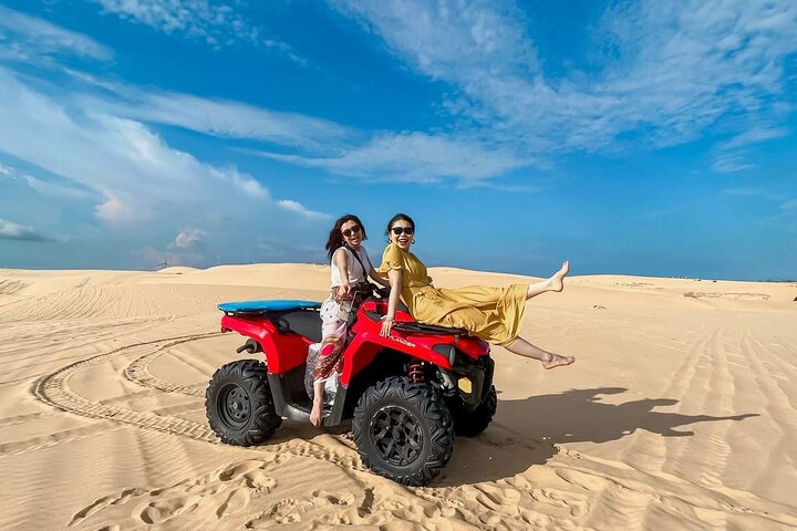 From HCM or Mui Ne: Mui Ne Jeep Sunrise/Sunset & ATV Adventure