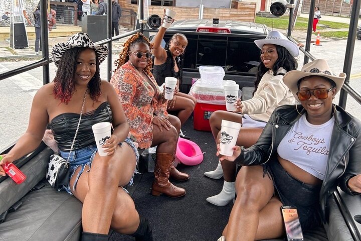Houston BYOB Party Truck Experience w/Host, Music and Barstops!