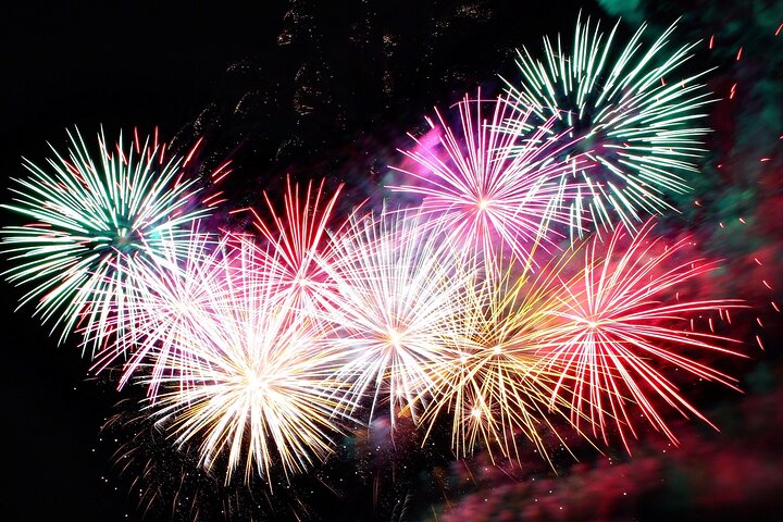 Traditional Village Feast and Fireworks Roundtrip Transportation