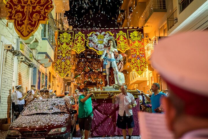 Traditional Village Feast and Fireworks Roundtrip Transportation