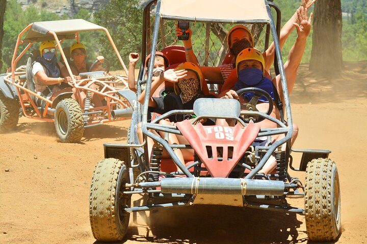 Antalya: Rafting, Jeep Safari, Buggy & Zipline 4-in-1 Combo Tour