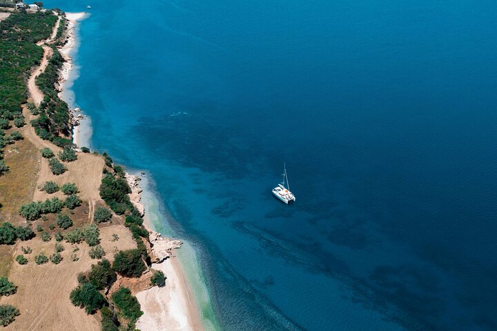 Catamaran Cruise in Nafplio | Greek Buffet & Open Bar