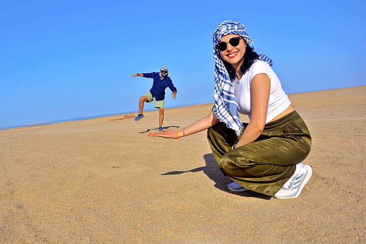Hurghada VIP Desert Safari – ATV, Buggy,Camel-Bedouin BBQ &Sunset