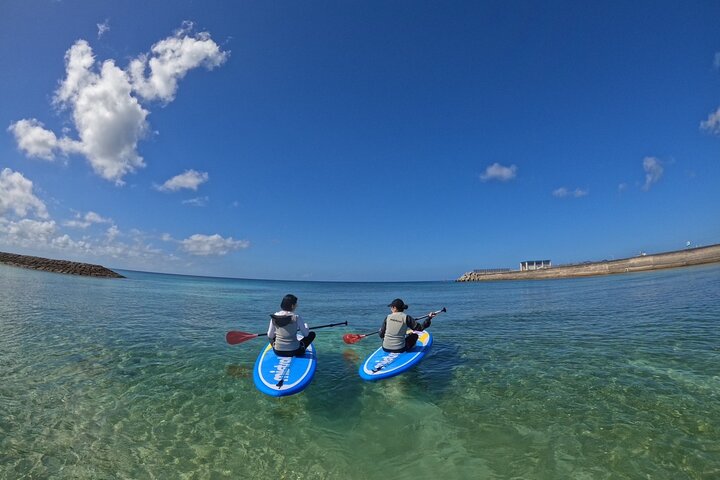 Okinawa West Coast Paddle-boarding adventures Pickup available
