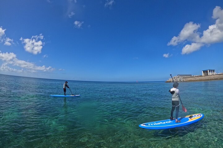 Okinawa West Coast Paddle-boarding adventures Pickup available