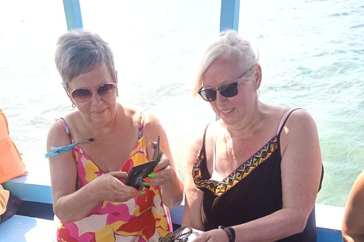 Diani Beach Glass Bottom Boat Ride with Underwater Show