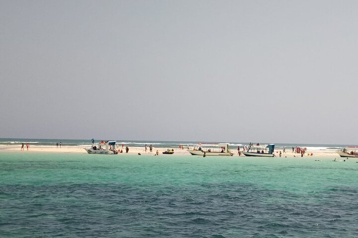 Diani Beach Glass Bottom Boat Ride with Underwater Show